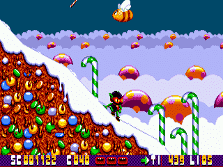 Screenshot Zool : Ninja of the “Nth” Dimension