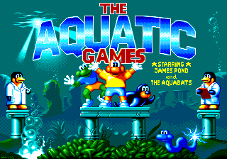 Screenshot The Aquatic Games Starring James Pond and the Aqua