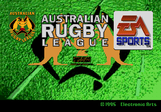 Screenshot Australian Rugby League