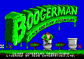 Screenshot Boogerman : A Pick and Flick Adventure