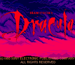 Screenshot Bram Stoker's Dracula