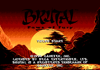 Screenshot Brutal : Paws of Fury