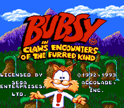 Screenshot Bubsy in : Claws Encounters of the Furred Kind