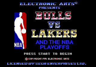 Screenshot Bulls vs Lakers and the NBA Playoffs