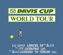 Screenshot Davis Cup World Tour