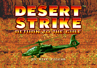 Screenshot Desert Strike : Return to the Gulf