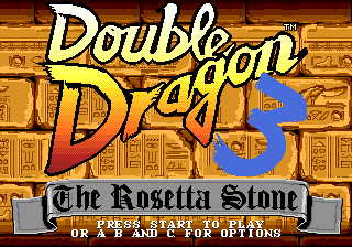 Screenshot Double Dragon 3 : The Arcade Game
