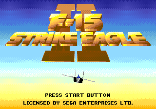 Screenshot F-15 Strike Eagle II