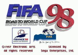 Screenshot FIFA 98: En route pour la Coupe du Monde