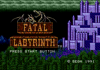 Screenshot Fatal Labyrinth