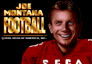Screenshot Joe Montana Football