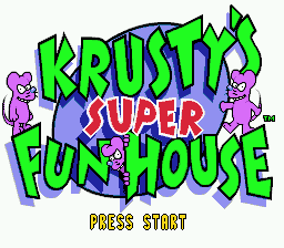 Screenshot Krusty's Super Fun House