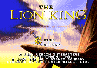 Screenshot Le Roi Lion