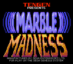 Screenshot Marble Madness