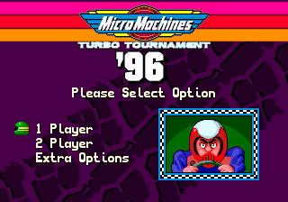 Screenshot Micro Machines : Turbo Tournament 96