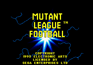 Screenshot Mutant League Football