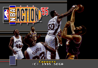 Screenshot NBA Action '95 Starring David Robinson