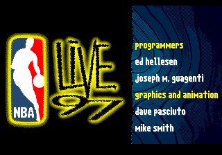 Screenshot NBA Live 97