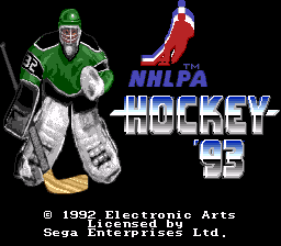 Screenshot NHLPA Hockey 93