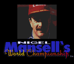 Screenshot Nigel Mansell's World Championship Racing