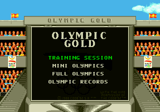 Screenshot Olympic Gold