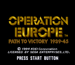 Screenshot Operation Europe : Path to Victory 1939-45