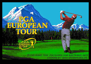 Screenshot PGA European Tour