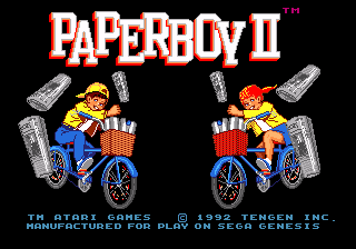 Screenshot Paperboy 2