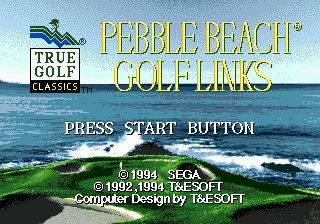 Screenshot Pebble Beach Golf Links