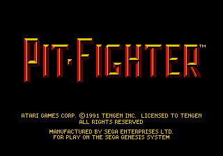 Screenshot Pit-Fighter
