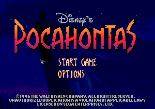 Screenshot Pocahontas
