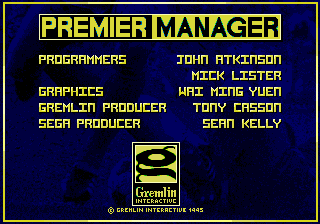 Screenshot Premier Manager