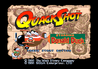 Screenshot QuackShot Starring Donald Duck