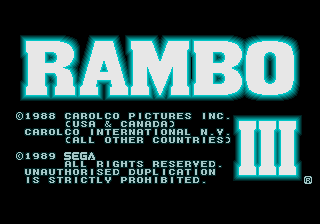 Screenshot Rambo III