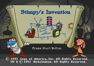 Screenshot Ren et Stimpy : L'Invention de Stimpy