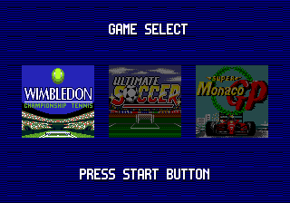 Screenshot Sega Sports 1