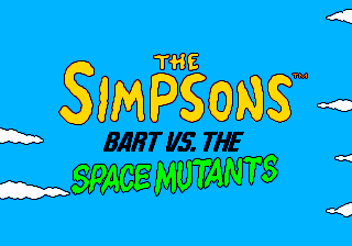 Screenshot The Simpsons : Bart vs. the Space Mutants