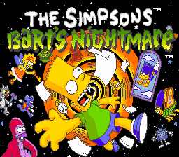 Screenshot The Simpsons : Bart's Nightmare