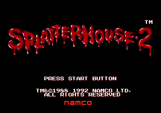 Screenshot Splatterhouse 2