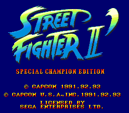 Screenshot Street Fighter II' : Special Champion Edition