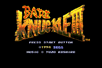 Screenshot Streets of Rage 3