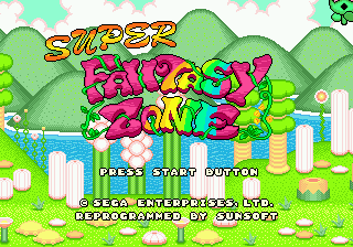Screenshot Super Fantasy Zone