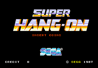 Screenshot Super Hang On