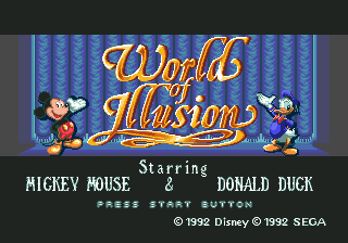 Screenshot World of Illusion Starring Mickey Mouse and Donald