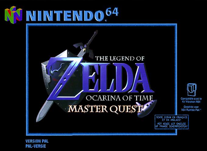 The Legend of Zelda : Ocarina of Time Master Quest
