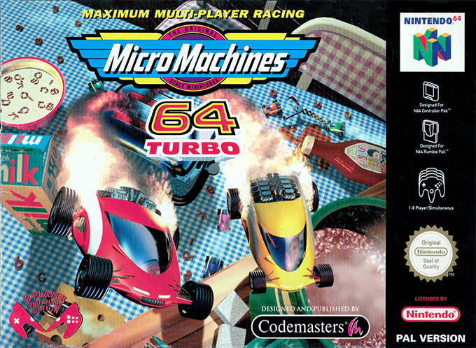 Micro Machines 64 Turbo