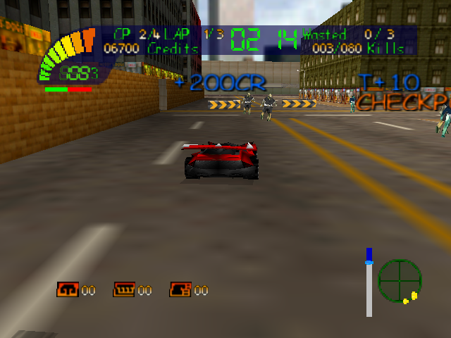 Screenshot Carmageddon 64