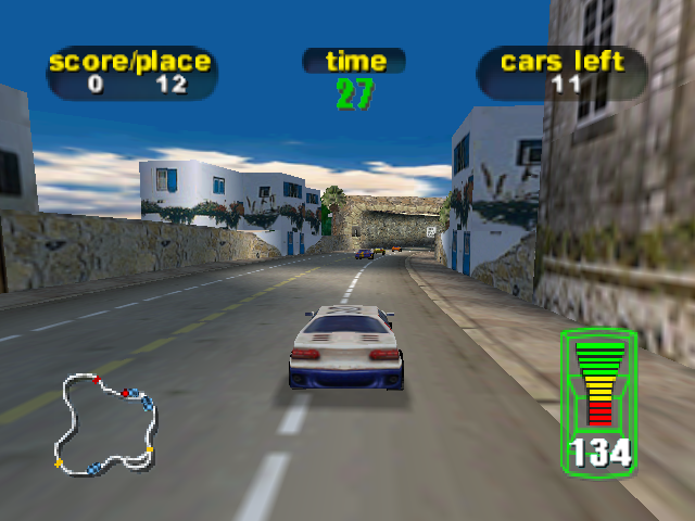Screenshot Destruction Derby 64
