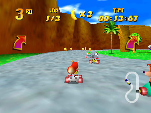Screenshot Diddy Kong Racing