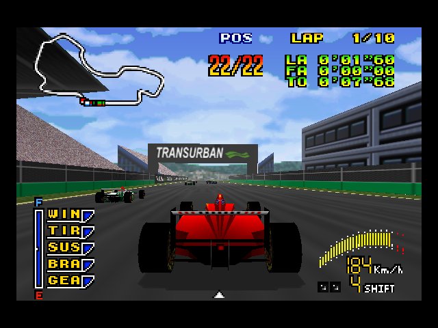 Screenshot F1 Pole Position 64